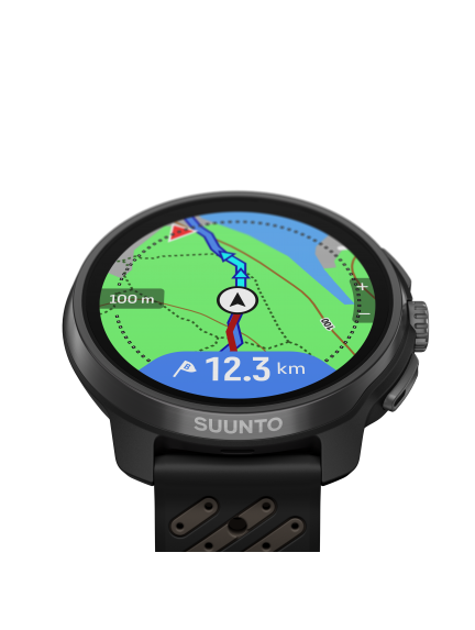 SUUNTO RACE 2 TITANIUM BLACK sportinis laikrodis